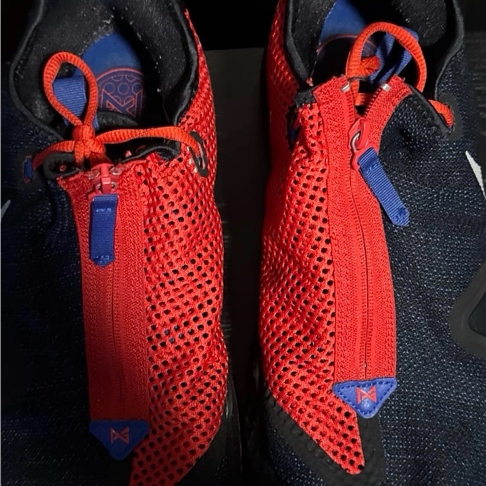 Nike PG 4 Clippers Red Black Blue Basketball Shoes Men’s Size 14